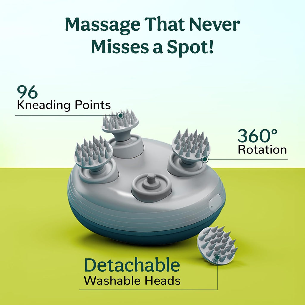 head massager machine | electric scalp massager for hair growth | vibrating head scratcher | Portable octopus Claw for stress relief